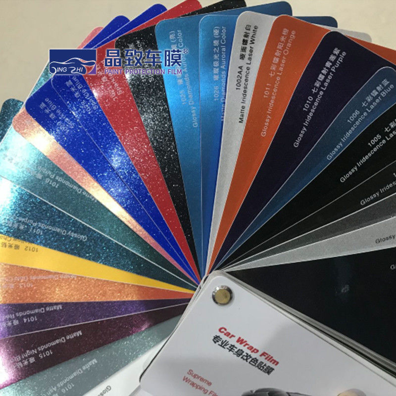 نمونه بسته بندی ماشین چند رنگ بادوام، کتاب نمونه وینیل ضد رطوبت