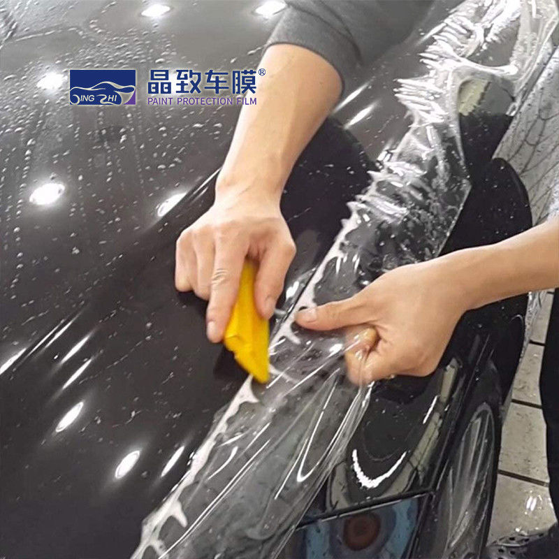 فیلم وینیل محافظ رنگ خودرو PPF Double Coating Clear TPU برای پوشش تبلیغاتی